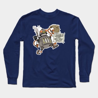 Waffle Bot Long Sleeve T-Shirt